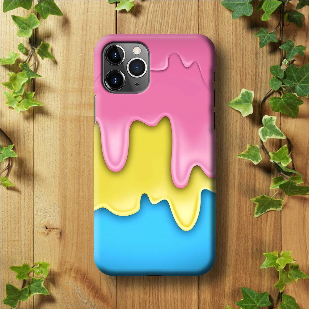 Three Cream Melts iPhone 11 Pro Case-Plastic / Full Wrap (3D Case)-Xtracase