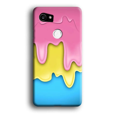 Three Cream Melts Google Pixel 2 XL 3D Case