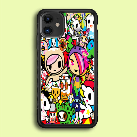 Tokidoki Doodle Cartoon iPhone 12 Mini Case