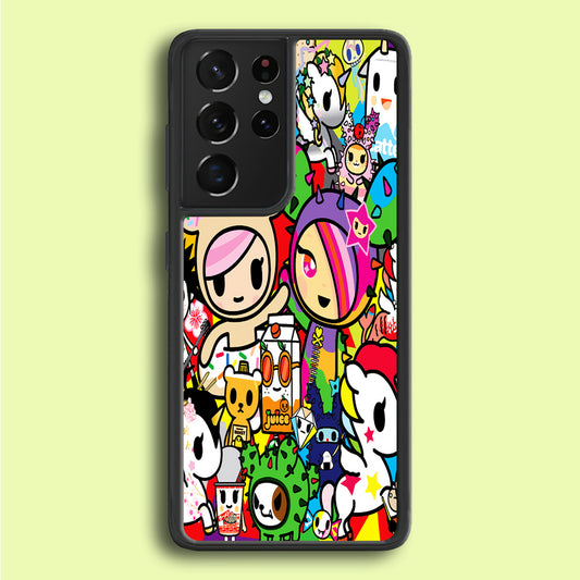 Tokidoki Doodle Cartoo Samsung Galaxy S21 Ultra Case
