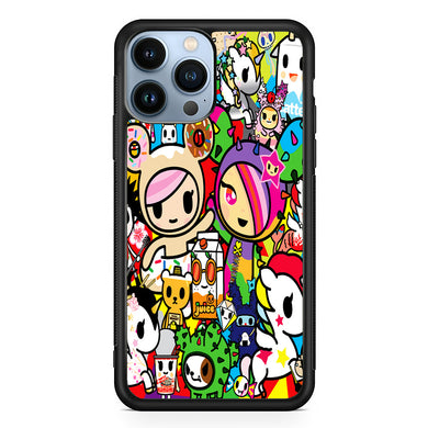 Tokidoki Doodle Cartoon iPhone 13 Pro Max Case