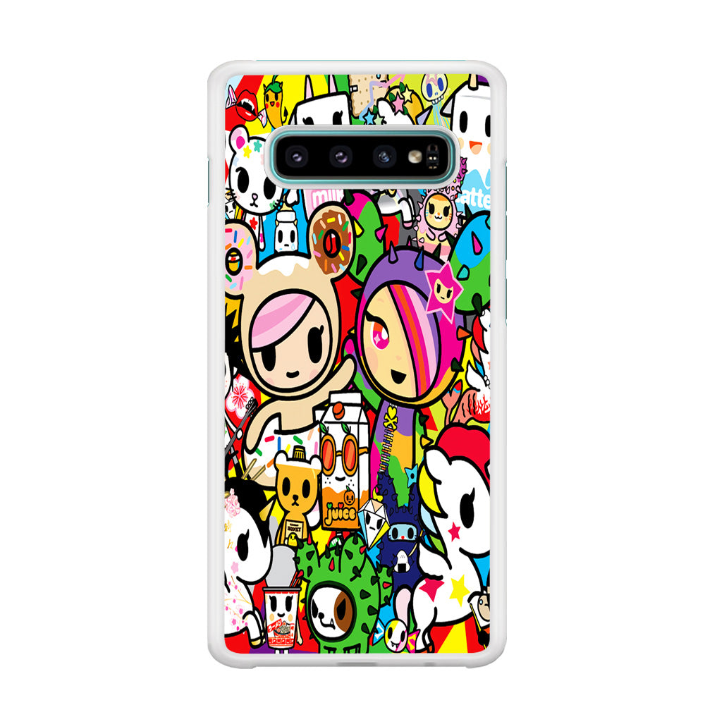 Tokidoki Doodle Cartoon Samsung Galaxy S10 Case