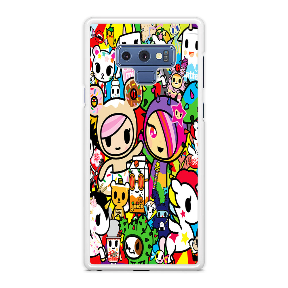 Tokidoki Doodle Cartoon Samsung Galaxy Note 9 Case