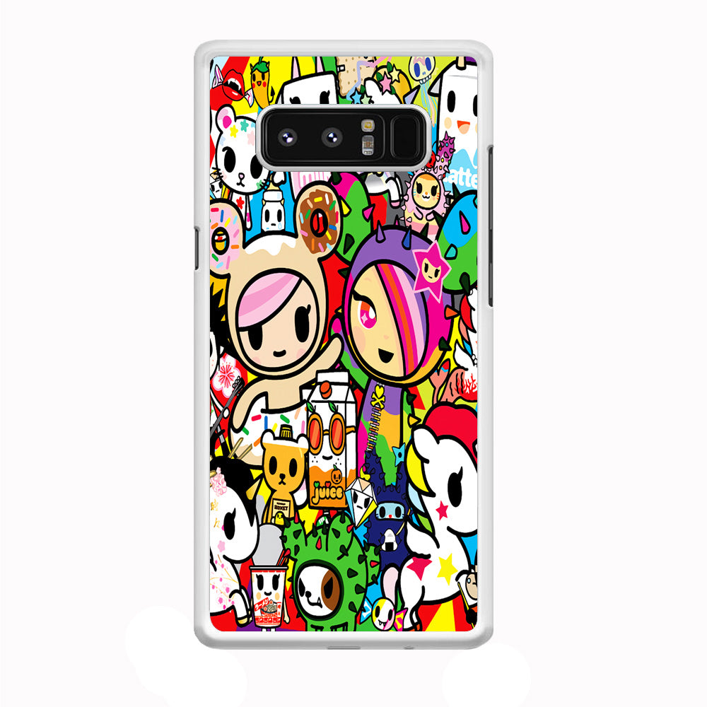 Tokidoki Doodle Cartoon Samsung Galaxy Note 8 Case