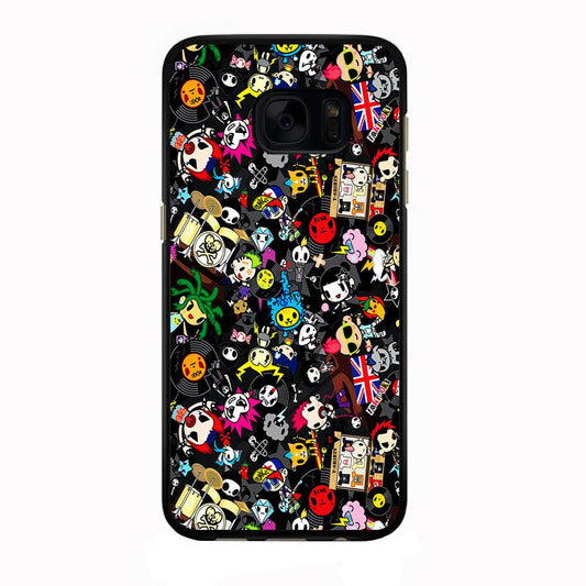 Tokidoki Punk Rock Band Samsung Galaxy S7 Case-Xtracase