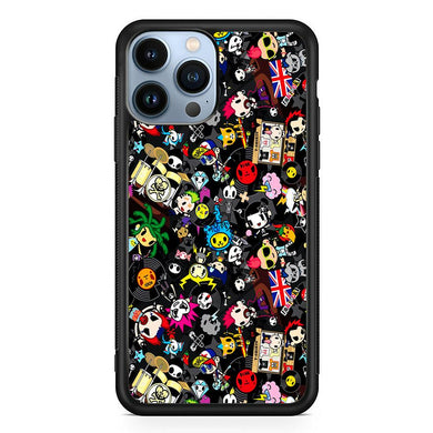 Tokidoki Punk Rock Band iPhone 13 Pro Max Case