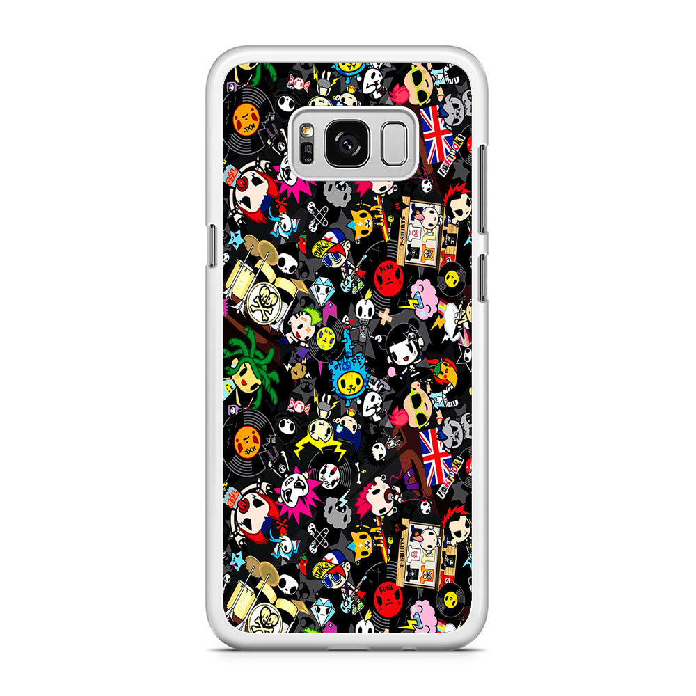 Tokidoki Punk Rock Band Samsung Galaxy S8 Plus Case