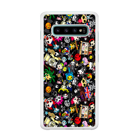 Tokidoki Punk Rock Band Samsung Galaxy S10 Case