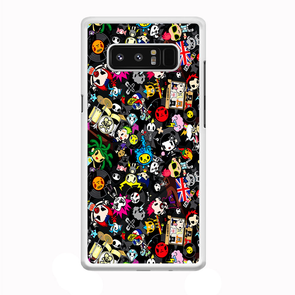 Tokidoki Punk Rock Band Samsung Galaxy Note 8 Case