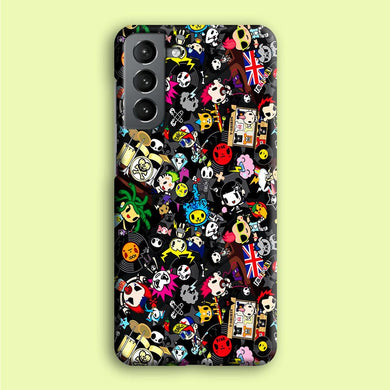 Tokidoki Punk Rock Band Samsung Galaxy S21 Plus Case