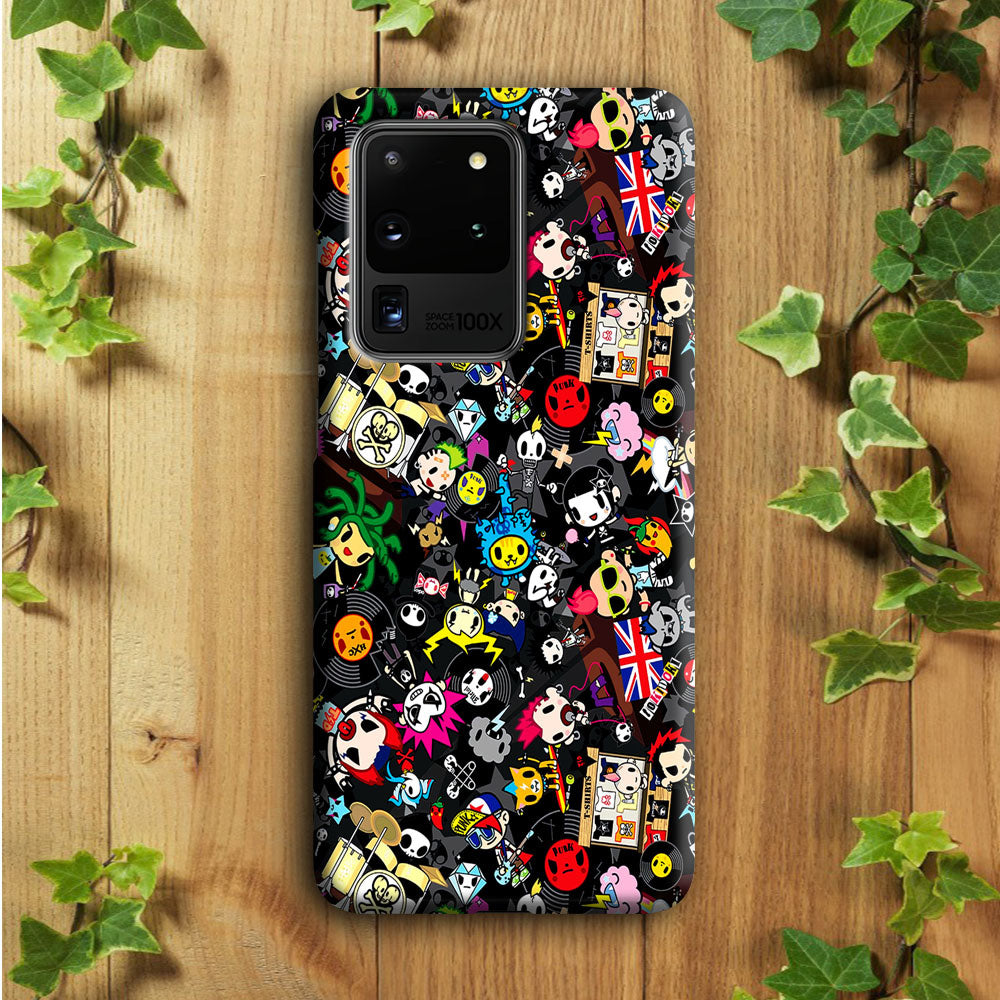Tokidoki Punk Rock Band Samsung Galaxy S20 Ultra Case