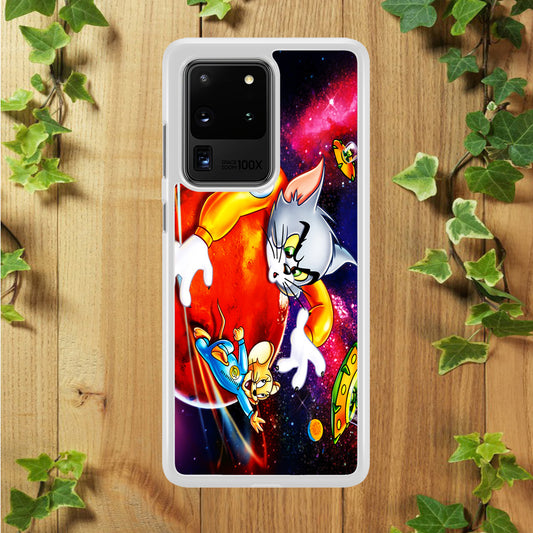 Tom and Jerry Space Samsung Galaxy S20 Ultra Case
