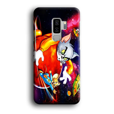 Tom and Jerry Space Samsung Galaxy S9 Plus Case