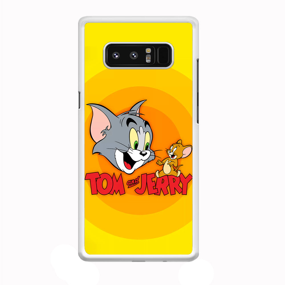 Tom and Jerry Yellow Samsung Galaxy Note 8 Case