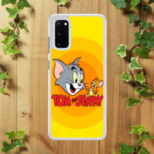 Tom and Jerry Yellow Samsung Galaxy S20 Case