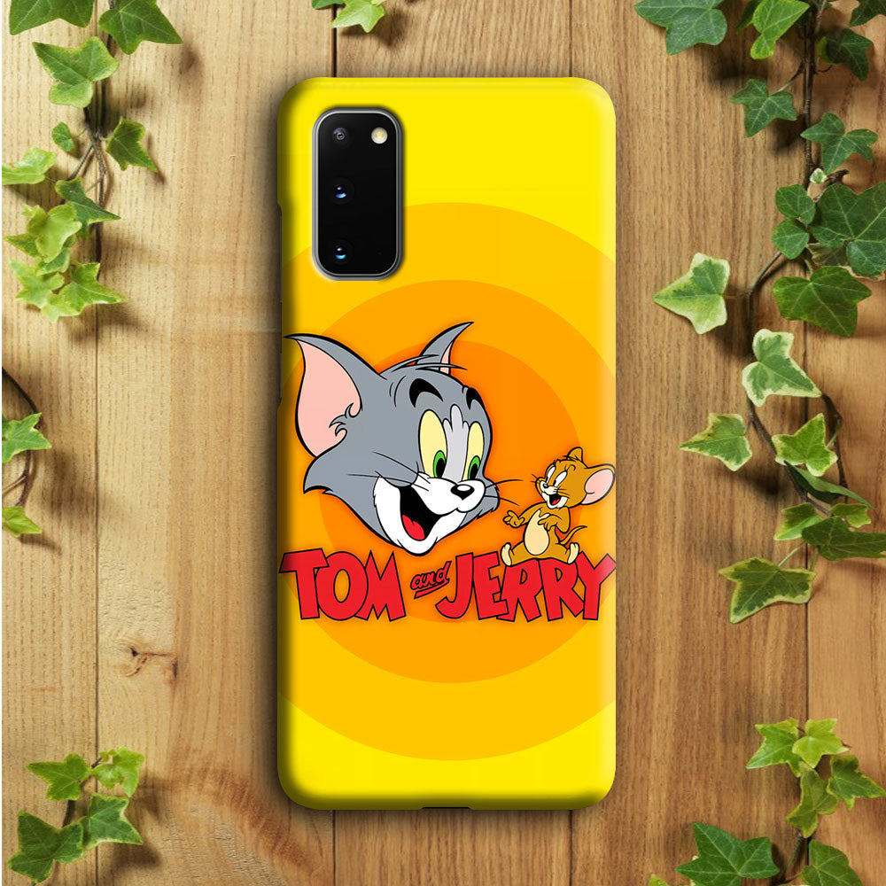 Tom and Jerry Yellow Samsung Galaxy S20 Case
