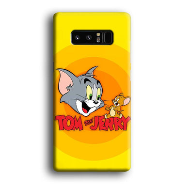 Tom and Jerry Yellow Samsung Galaxy Note 8 Case
