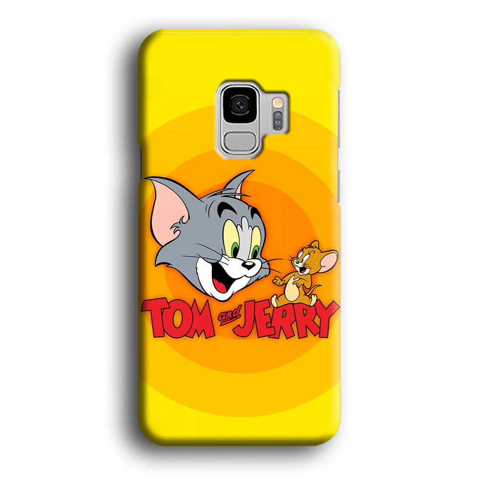 Tom and Jerry Yellow Samsung Galaxy S9 Case