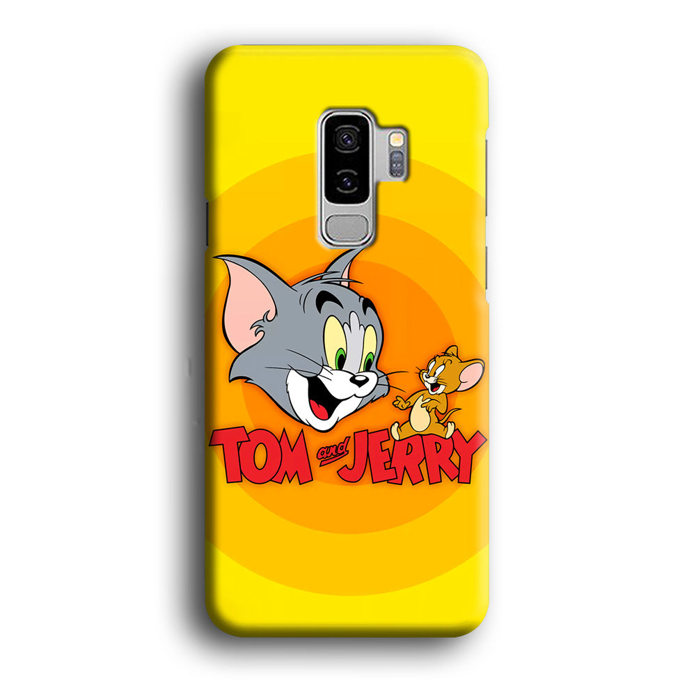 Tom and Jerry Yellow Samsung Galaxy S9 Plus Case