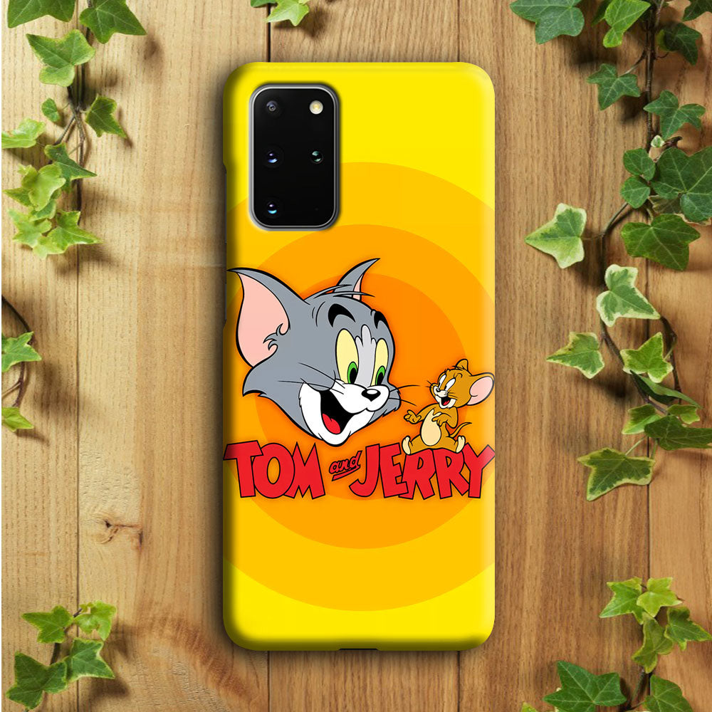 Tom and Jerry Yellow Samsung Galaxy S20 Plus Case