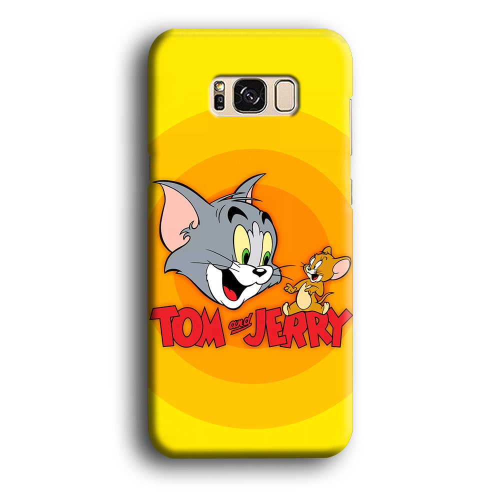 Tom and Jerry Yellow Samsung Galaxy S8 Case
