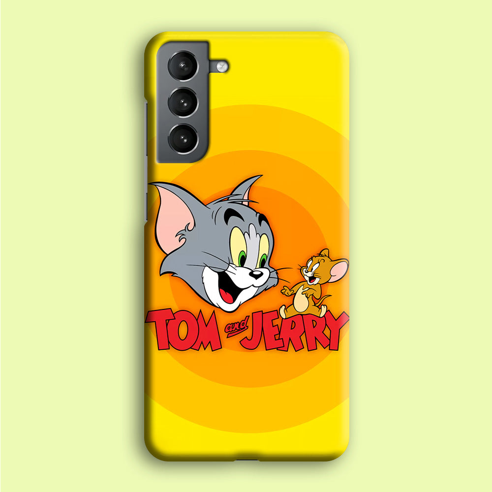 Tom and Jerry Yellow Samsung Galaxy S21 Plus Case