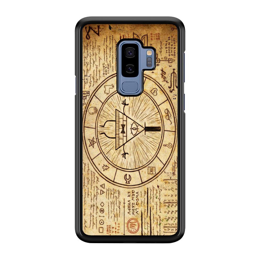 Treasure Map Gravity Falls Samsung Galaxy S9 Plus Case-Plastic / Full Wrap (3D Case)-Xtracase