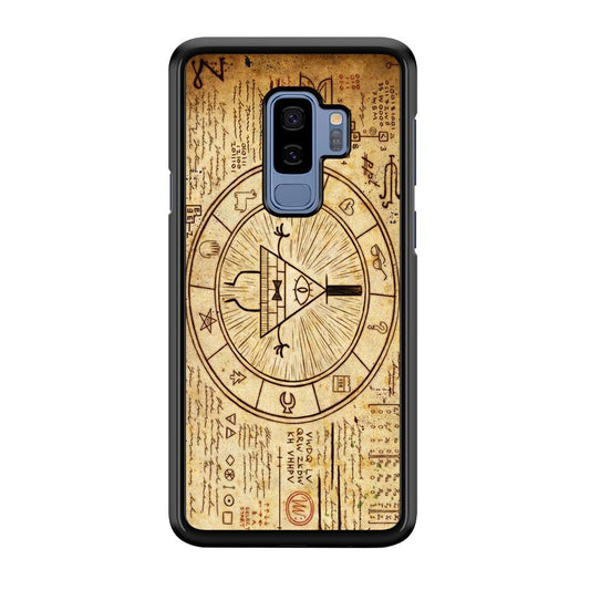 Treasure Map Gravity Falls Samsung Galaxy S9 Plus Case-Plastic / Full Wrap (3D Case)-Xtracase