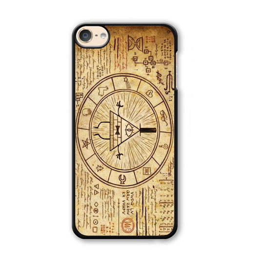 Treasure Map Gravity Falls iPod Touch 6 Case-Plastic / Full Wrap (3D Case)-Xtracase