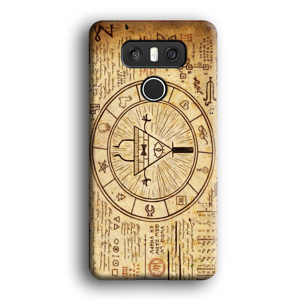 Treasure Map Gravity Falls LG G6 3D Case-Xtracase