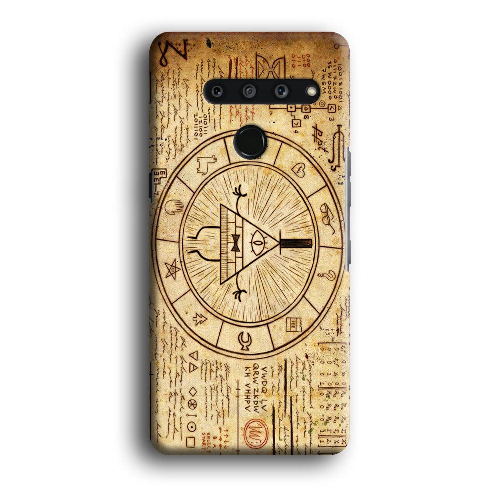 Treasure Map Gravity Falls LG V50 3D Case-Xtracase