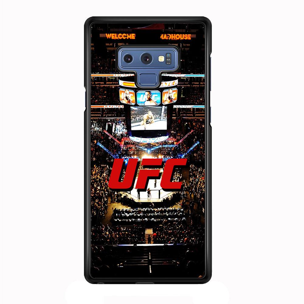 UFC Ring Background Samsung Galaxy Note 9 Case-Plastic / Full Wrap (3D Case)-Xtracase