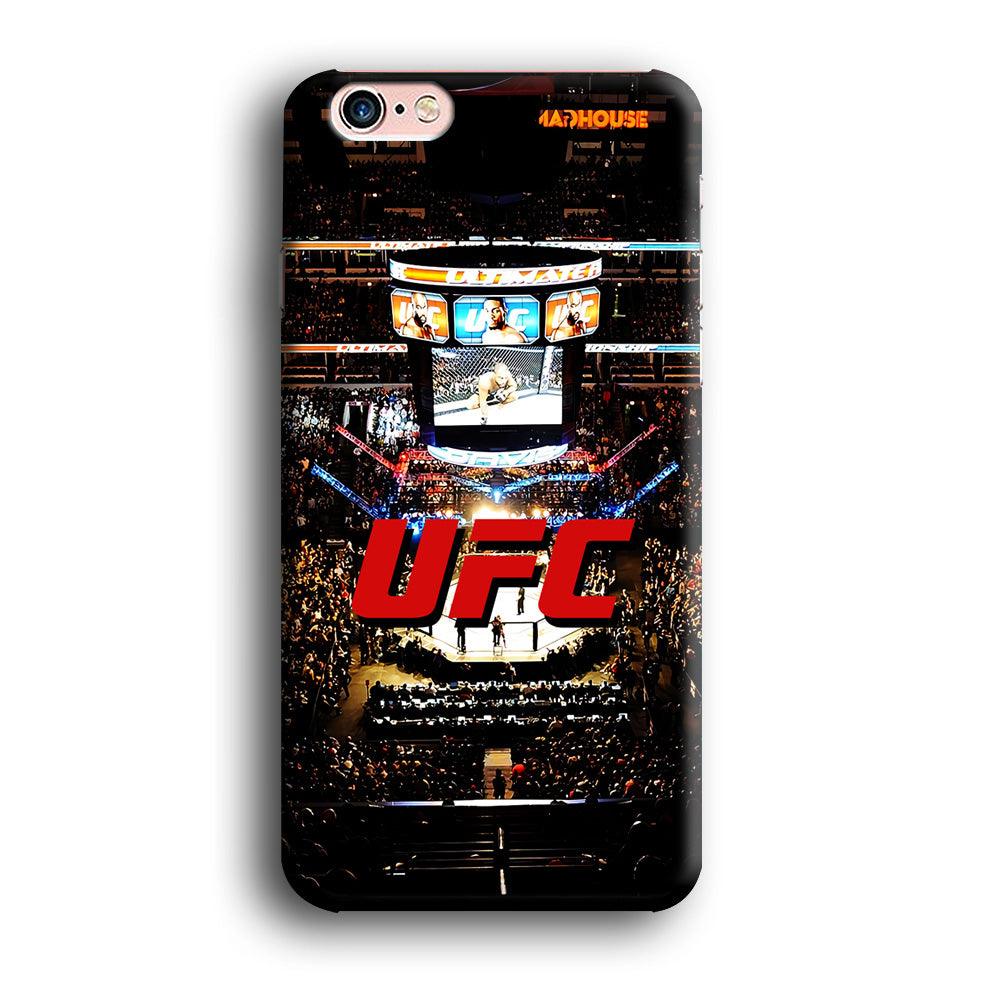 UFC Ring Background iPhone 6 | 6s Case-Plastic / Full Wrap (3D Case)-Xtracase