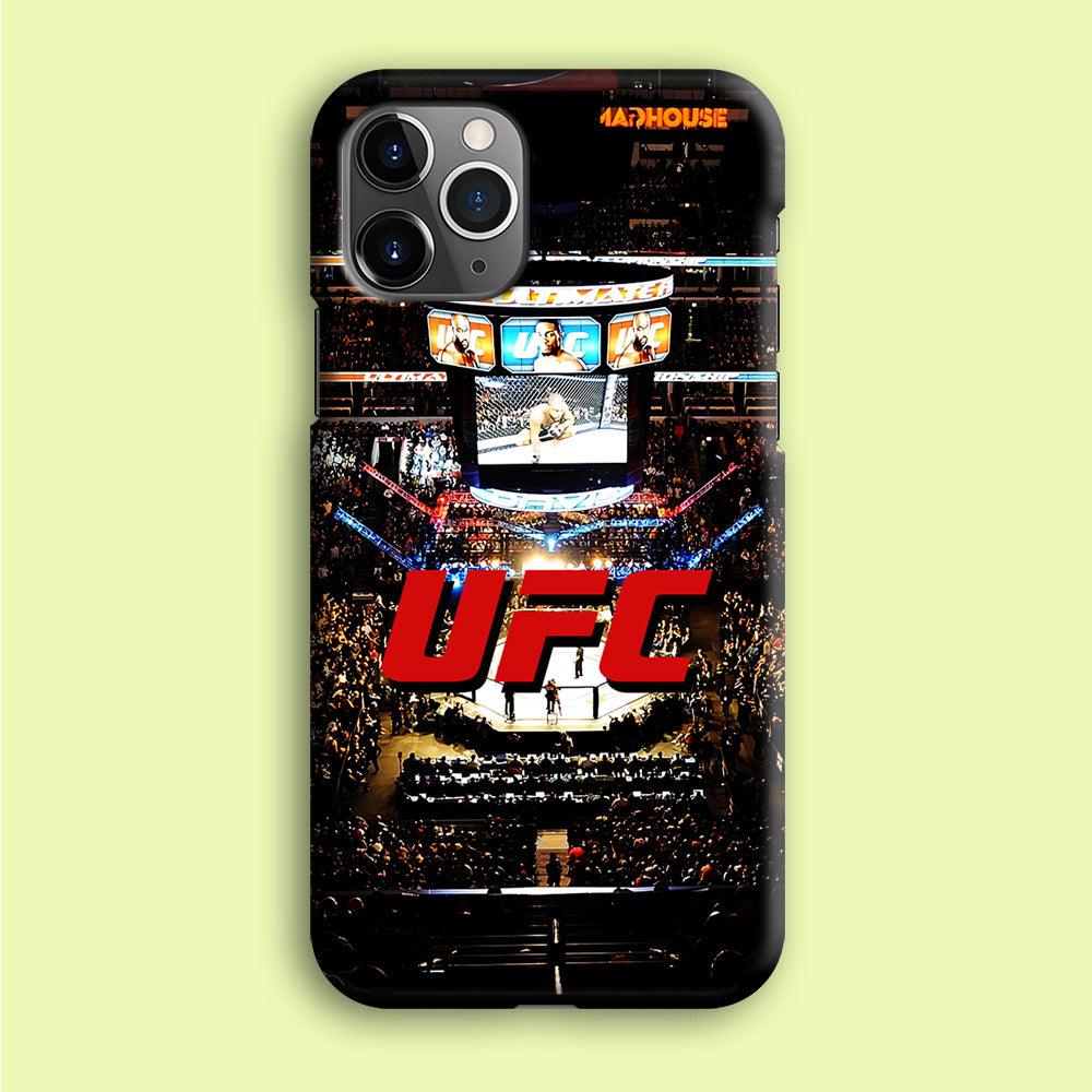 UFC Ring Background iPhone 12 Pro Max Case-Plastic / Full Wrap (3D Case)-Xtracase