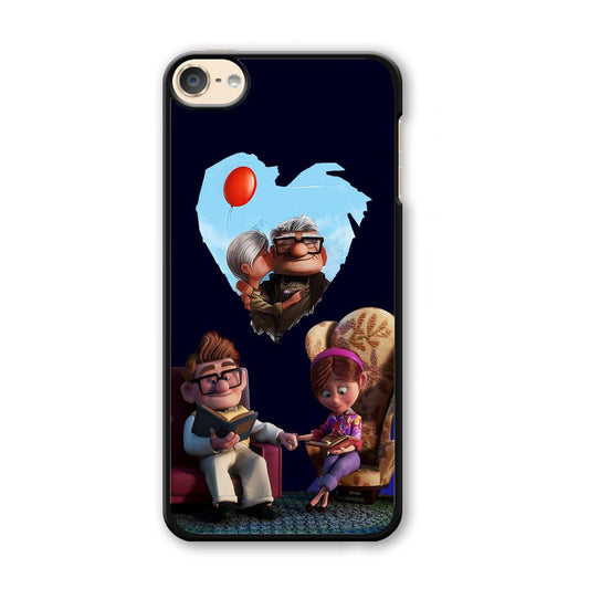 UP Ellie Carl True Love iPod Touch 6 Case-Plastic / White (2D Case)-Xtracase