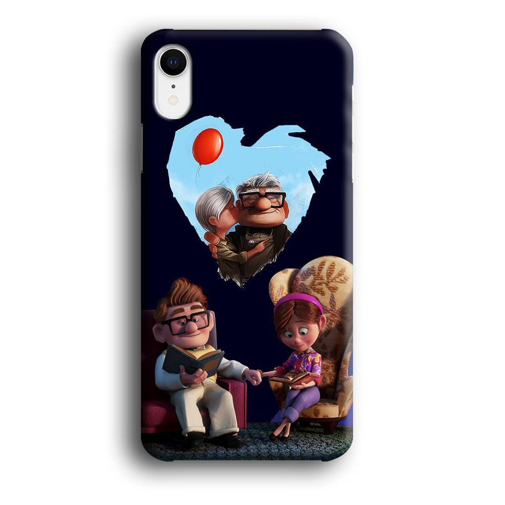 UP Ellie Carl True Love iPhone XR Case-Plastic / Full Wrap (3D Case)-Xtracase