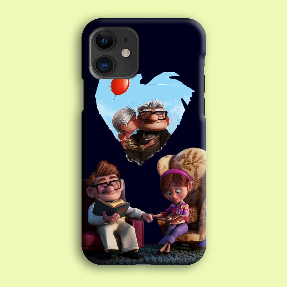 UP Ellie Carl True Love iPhone 12 Case-Plastic / Full Wrap (3D Case)-Xtracase