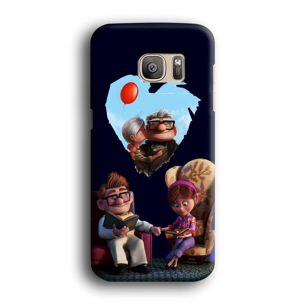 UP Ellie Carl True Love Samsung Galaxy S7 Edge Case-Plastic / Full Wrap (3D Case)-Xtracase