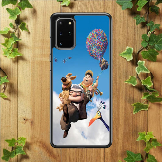 UP Fly in The Sky Samsung Galaxy S20 Plus Case-Plastic / Full Wrap (3D Case)-Xtracase