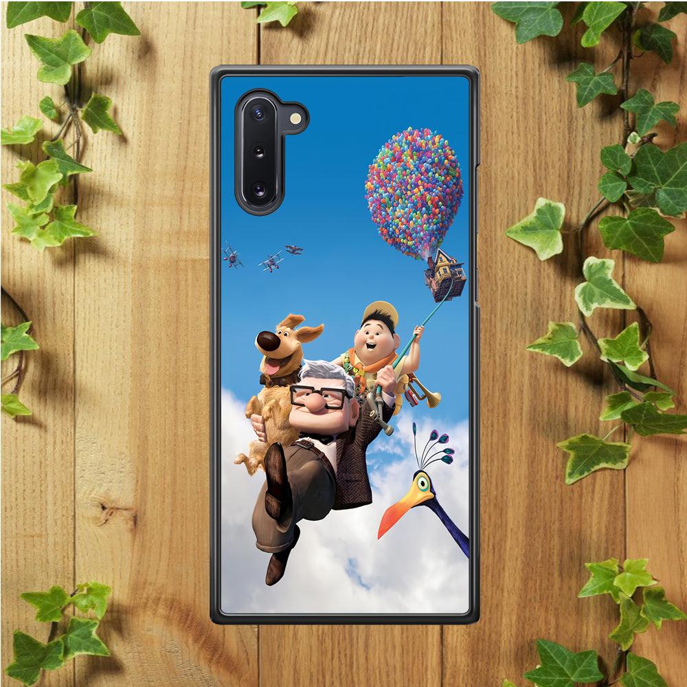UP Fly in The Sky Samsung Galaxy Note 10 Case-Plastic / Full Wrap (3D Case)-Xtracase