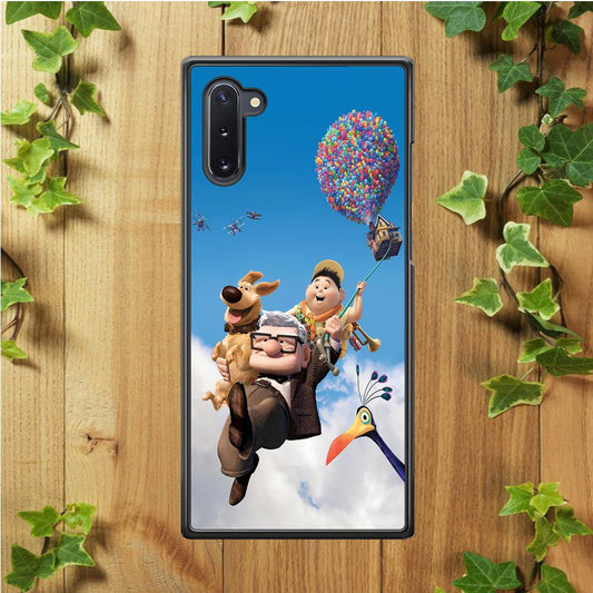 UP Fly in The Sky Samsung Galaxy Note 10 Case-Plastic / Full Wrap (3D Case)-Xtracase