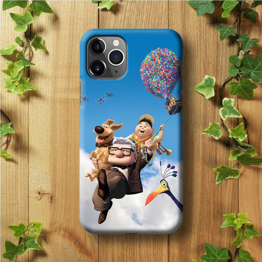 UP Fly in The Sky iPhone 11 Pro Max Case-Plastic / Full Wrap (3D Case)-Xtracase