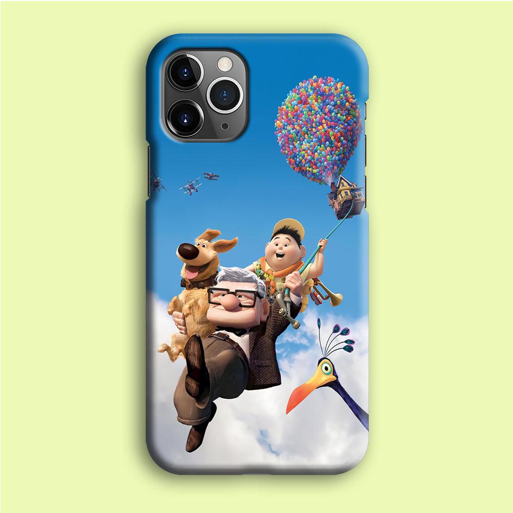 UP Fly in The Sky iPhone 12 Pro Max Case-Plastic / Full Wrap (3D Case)-Xtracase