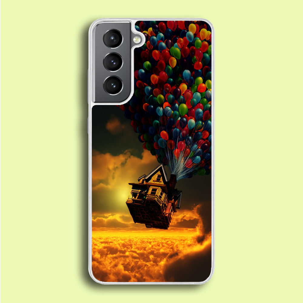 UP Flying House Sunset Samsung Galaxy S21 Plus Case