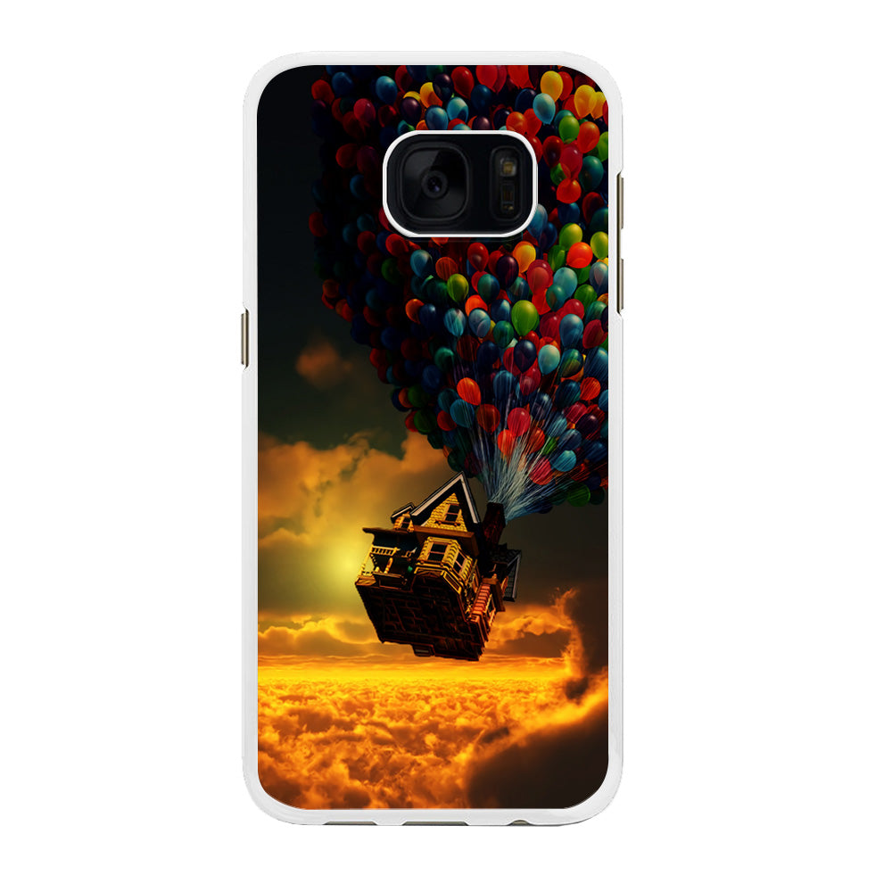 UP Flying House Sunset Samsung Galaxy S7 Edge Case