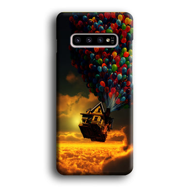 UP Flying House Sunset Samsung Galaxy S10 Case