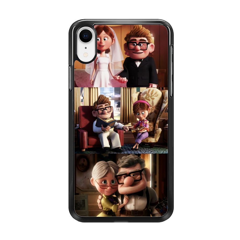 UP True Love Forever iPhone XR Case-Rubber / Black (2D Case)-Xtracase