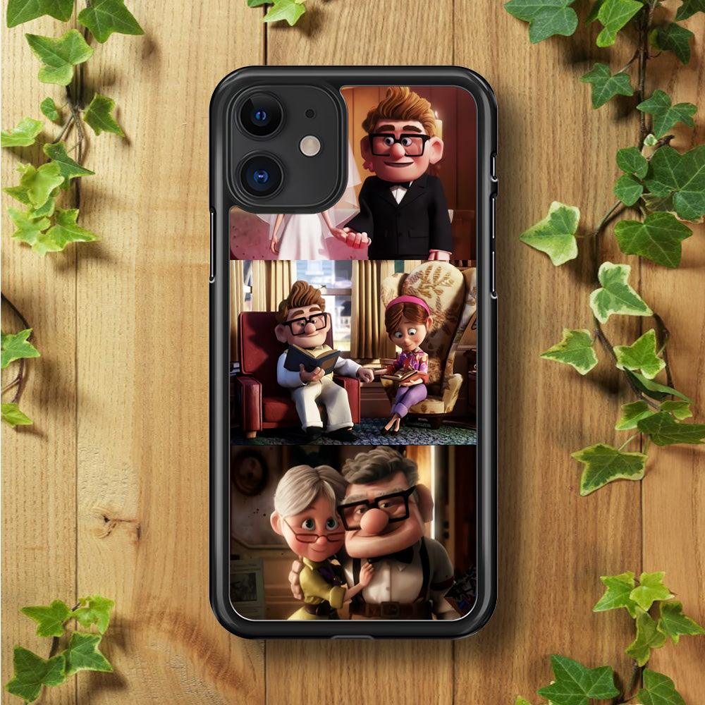 UP True Love Forever iPhone 11 Case-Rubber / Black (2D Case)-Xtracase
