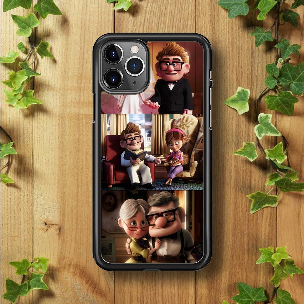 UP True Love Forever iPhone 11 Pro Max Case-Rubber / Black (2D Case)-Xtracase