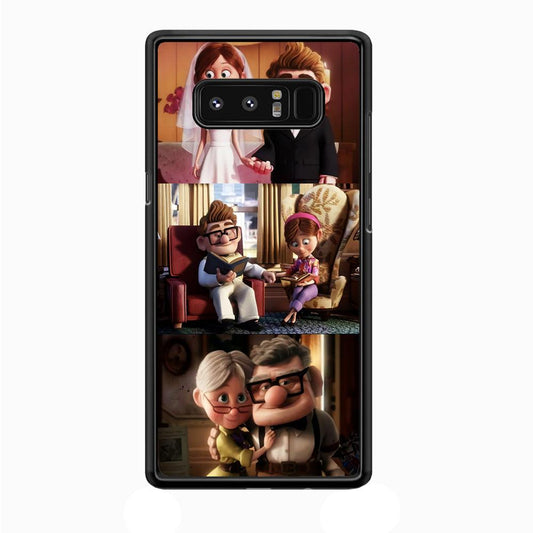 UP True Love Forever Samsung Galaxy Note 8 Case-Plastic / Full Wrap (3D Case)-Xtracase